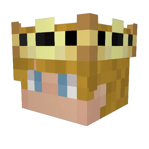Assassin0608 Minecraft avatar head, 3D render