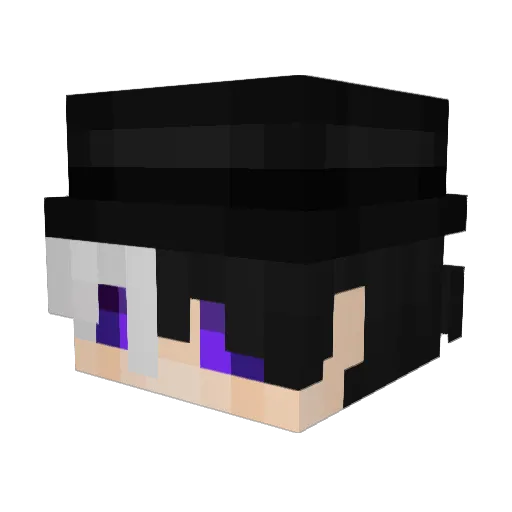 Assassin_21 Minecraft avatar head, 3D render