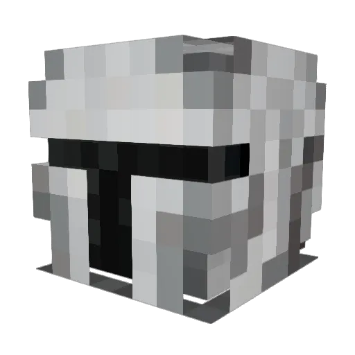 Assassin_Puppet Minecraft avatar head, 3D render