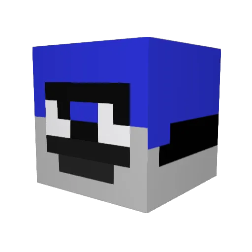 Assassin_SDH Minecraft avatar head, 3D render