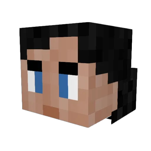 Assassin_Tvr Minecraft avatar head, 3D render