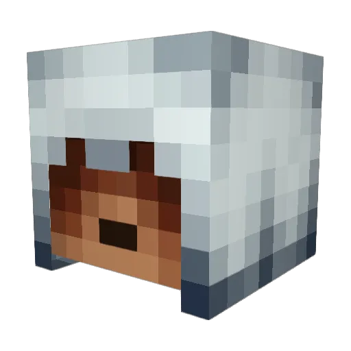 Assassin__ Minecraft avatar head, 3D render