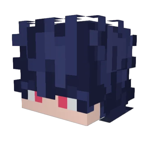Assassinboy859 Minecraft avatar head, 3D render