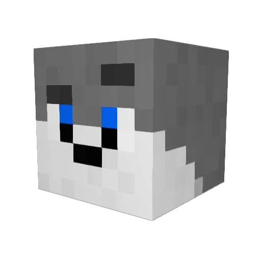 AssaultOfHell Minecraft avatar head, 3D render