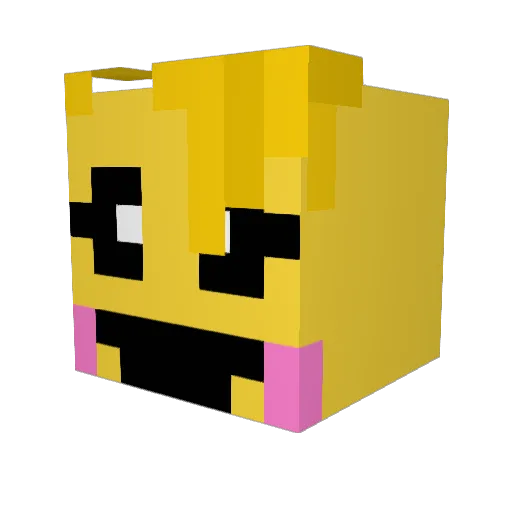 Assiboy07 Minecraft avatar head, 3D render