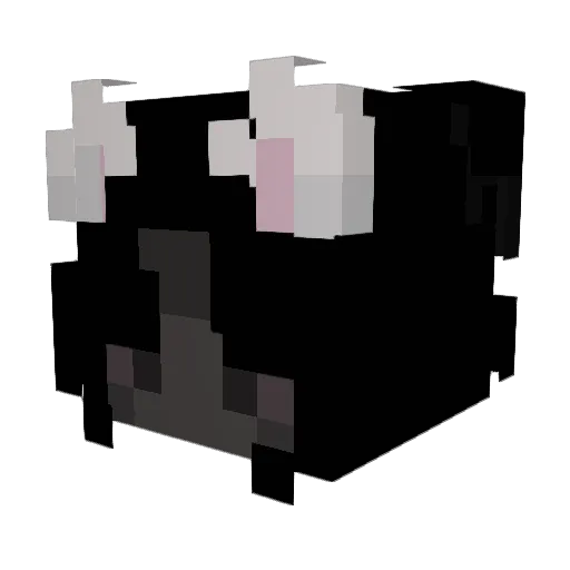 Assignation Minecraft avatar head, 3D render