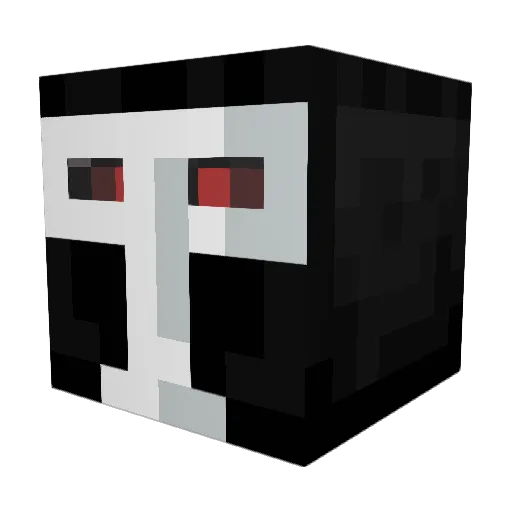 Assis_Incrivel Minecraft avatar head, 3D render