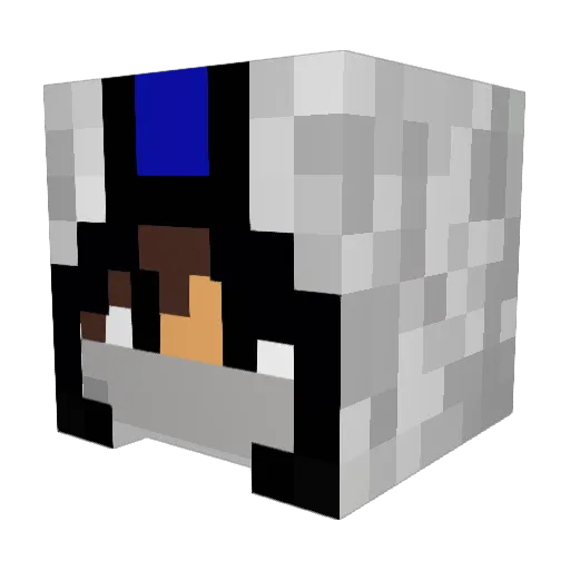 Asswrench97 Minecraft avatar head, 3D render