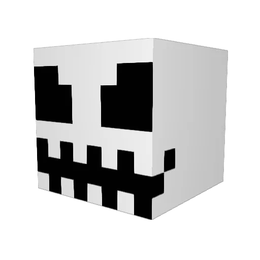 Ast_Isis Minecraft avatar head, 3D render