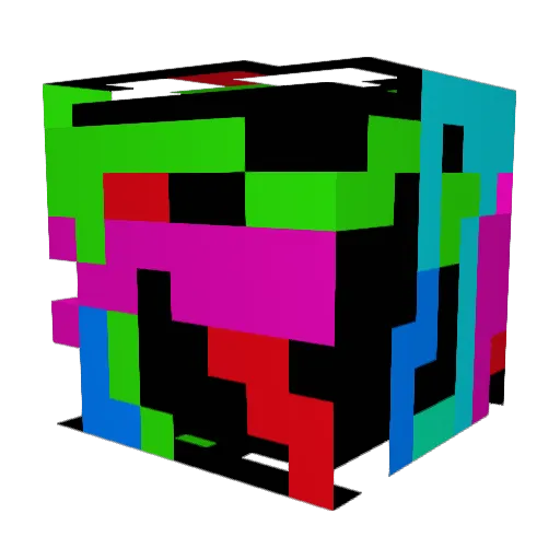 Astaciss Minecraft avatar head, 3D render