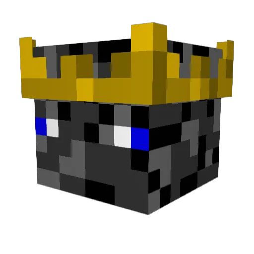 Astelinaa Minecraft avatar head, 3D render