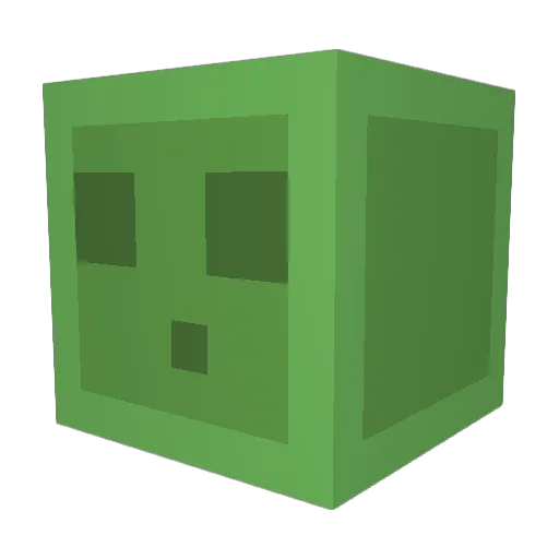 AsterSpacee Minecraft avatar head, 3D render