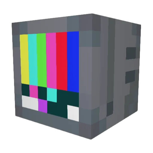 AsteroidBluz Minecraft avatar head, 3D render