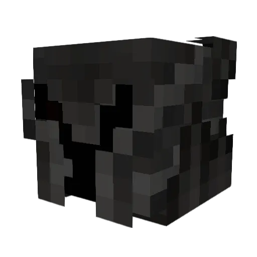 Asterothy Minecraft avatar head, 3D render