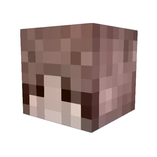 AstoriaRavena Minecraft avatar head, 3D render