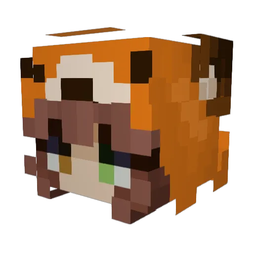 Astoriamabpd2 Minecraft avatar head, 3D render