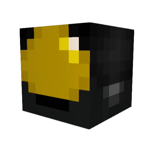 Astr_ Minecraft avatar head, 3D render