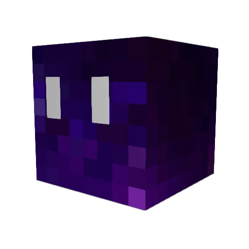 AstraNeo Minecraft avatar head, 3D render