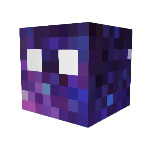 AstraRGB Minecraft avatar head, 3D render