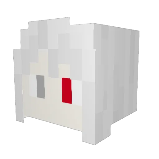AstraStargazer Minecraft avatar head, 3D render