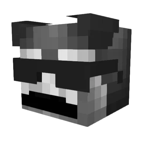 AstraeaMage Minecraft avatar head, 3D render
