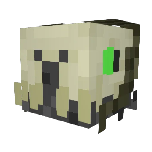 AstralArchA Minecraft avatar head, 3D render