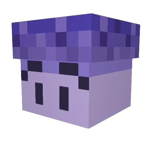 AstralDragoness Minecraft avatar head, 3D render
