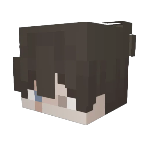 AstralPr0jecti0n Minecraft avatar head, 3D render
