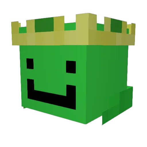 Astral_baton Minecraft avatar head, 3D render