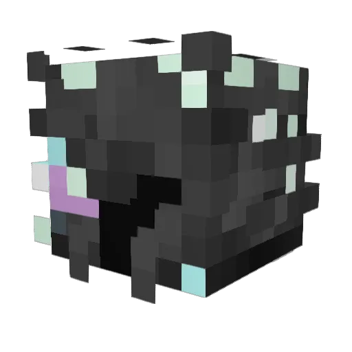 Astralexe Minecraft avatar head, 3D render