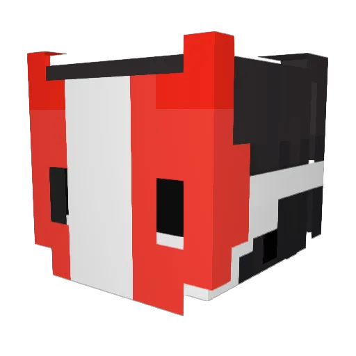 Astralitoh1 Minecraft avatar head, 3D render