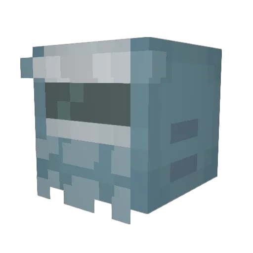 AstreaP Minecraft avatar head, 3D render