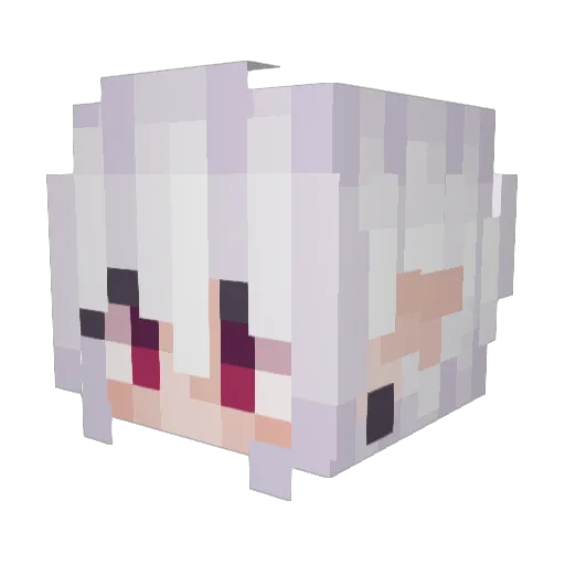 Astrial_Dragon Minecraft avatar head, 3D render