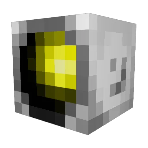 Astro1990 Minecraft avatar head, 3D render