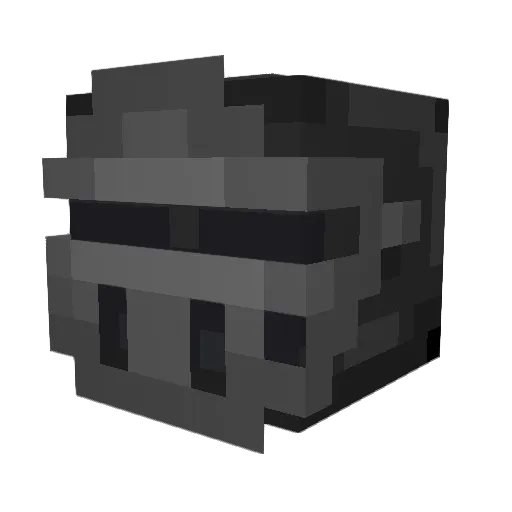 Astro3449 Minecraft avatar head, 3D render