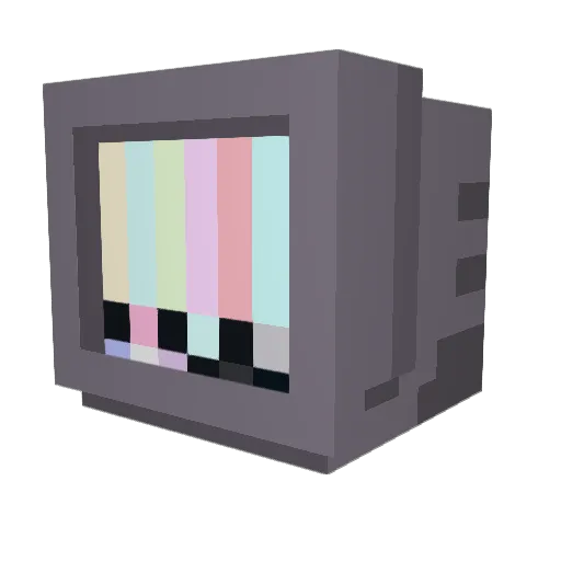 AstroDisco Minecraft avatar head, 3D render