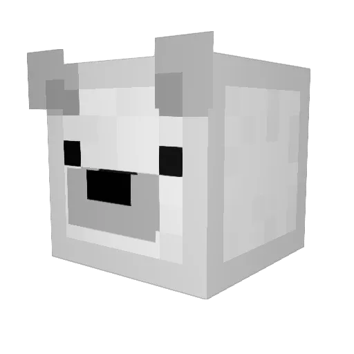 AstroLeviathan_1 Minecraft avatar head, 3D render