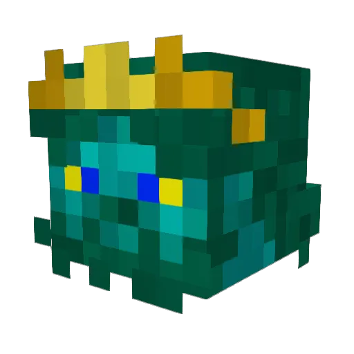 AstroMin3r Minecraft avatar head, 3D render