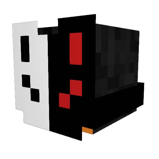 AstroPlainxcz Minecraft avatar head, 3D render