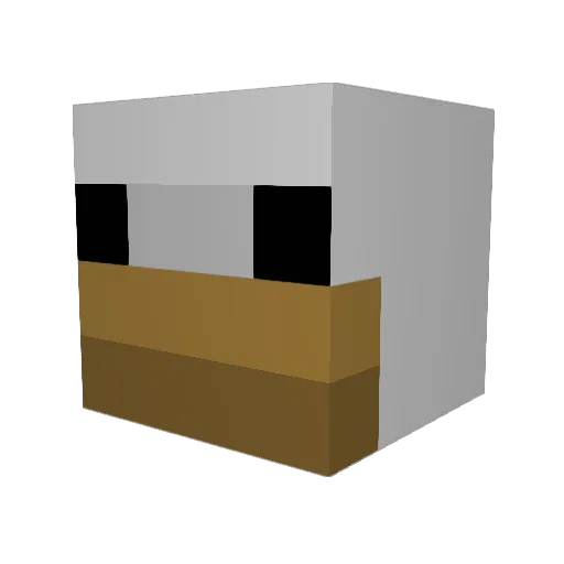 AstroSammy66 Minecraft avatar head, 3D render