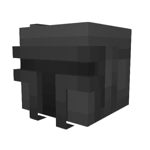 AstroSoldier Minecraft avatar head, 3D render
