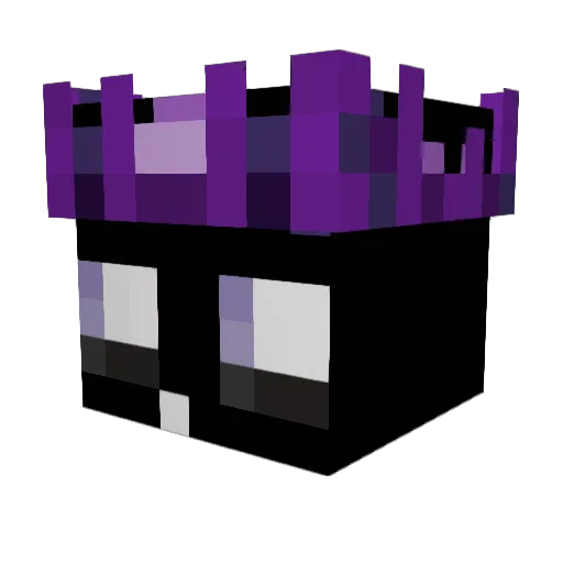 AstroValks Minecraft avatar head, 3D render