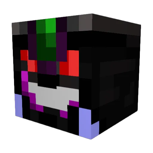 AstroWalrus Minecraft avatar head, 3D render