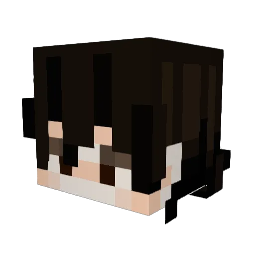 AstroZ3N Minecraft avatar head, 3D render
