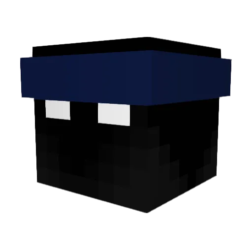 Astro_FX Minecraft avatar head, 3D render