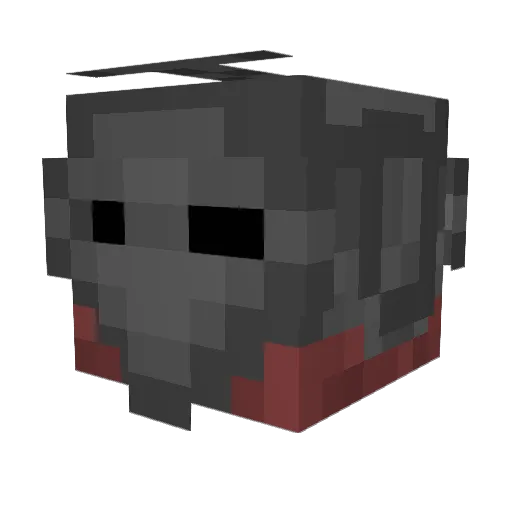 Astro_Slayr Minecraft avatar head, 3D render