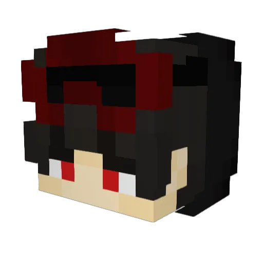 Astro_Vo1dYT Minecraft avatar head, 3D render