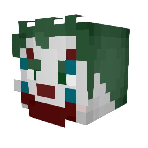 Astroborg47 Minecraft avatar head, 3D render