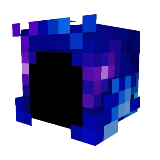 Astrolight06 Minecraft avatar head, 3D render