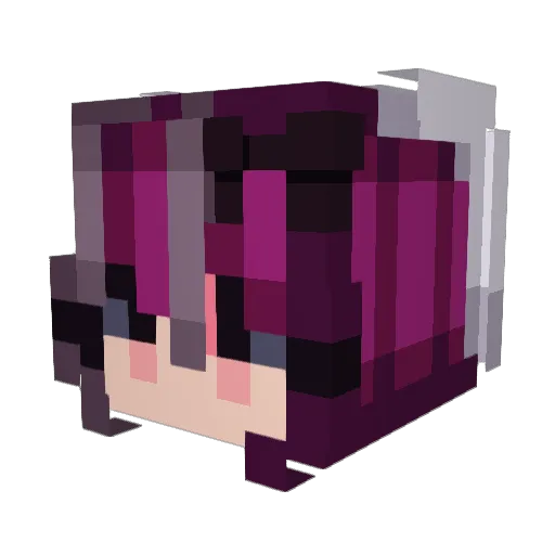 Astrological_Art Minecraft avatar head, 3D render